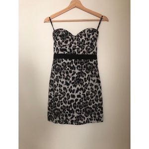 Guess Leopard Print Mini Dress